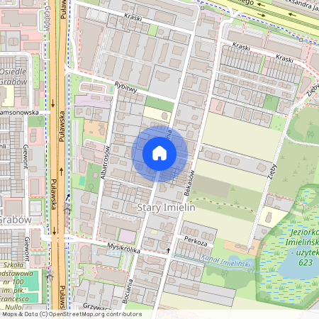 ul. Bociania, Stary Imielin, Ursynów, Warszawa, mazowieckie