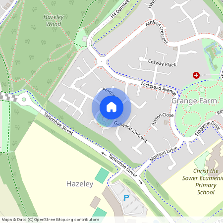 Garwood Crescent, Grange Farm, Milton Keynes, Buckinghamshire, MK8