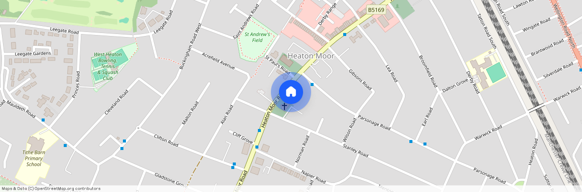 Heaton Moor Road, Heaton Moor, Stockport, Cheshire, SK4