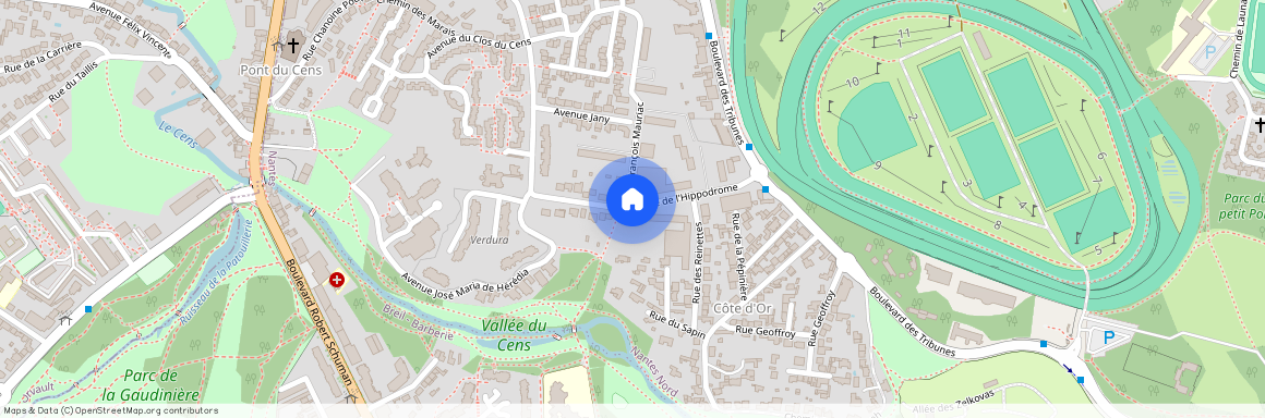 15 Rue de l'Hippodrome, 44300 Nantes, France