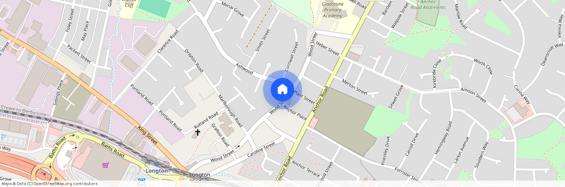 Wood Street, Longton, Stoke-on-Trent, ST3