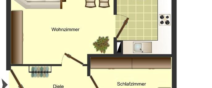 Demnächst frei! 2-Zimmer-Wohnung in Wuppertal Elberfeld - Photo 1