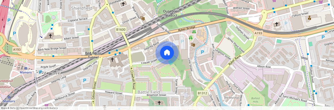 Coquet Street, Newcastle Upon Tyne NE1