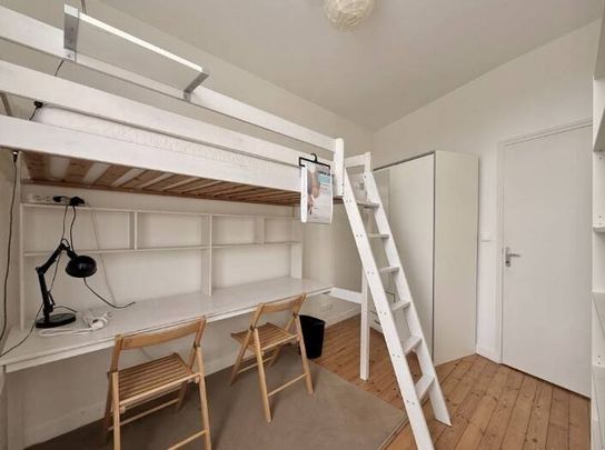 2 chambres meublées ds T2-pour étudiants Français - Photo 1