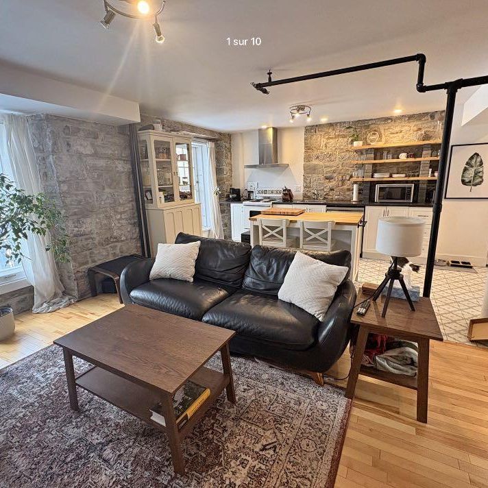 Appartement 4 1/2 à louer à partir août 2026 dans le Vieux-Québec - Photo 1