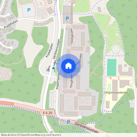 Gårdstensberget, Göteborg, Västra Götaland, Lönngården 25 .