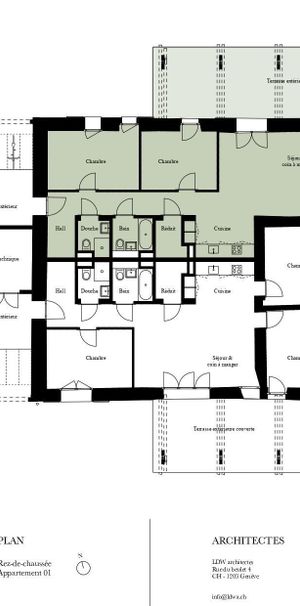 Nouvelle construction - Appartement de 3,5 pièces - Photo 1