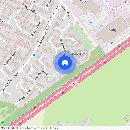 Stravinsky Road Old Hatch Warren Basingstoke Hampshire