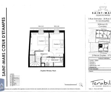 Appartement à louer 3 pièces 60.4m² - Photo 3