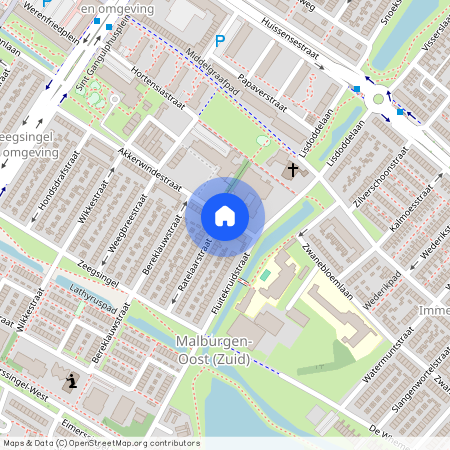 Zeegsingel e.o., 6832 CZ, Akkerwindestraat, Arnhem