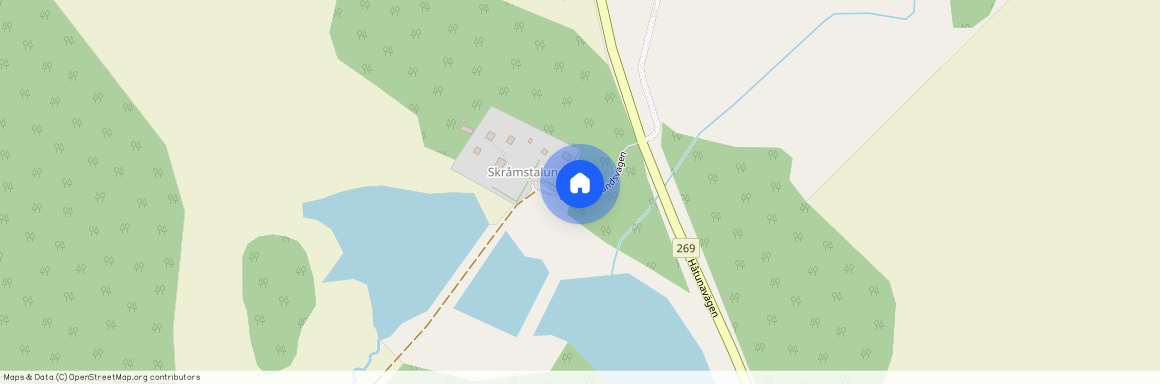 Skråmstalundsvägen, Bro