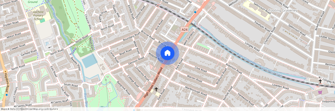 High Street Colliers Wood, London, SW19 2AB