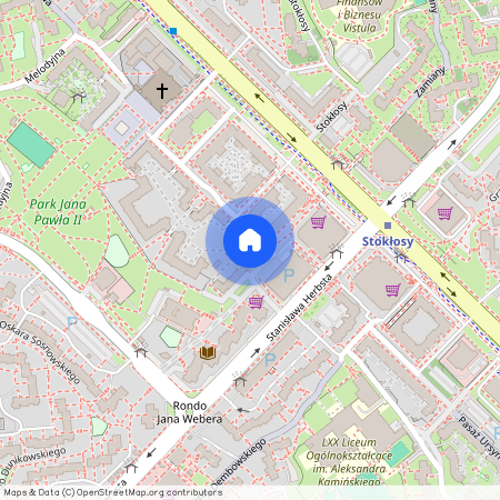ul. Pasaż Ursynowski, Ursynów Północny, Ursynów, Warszawa, mazowieckie
