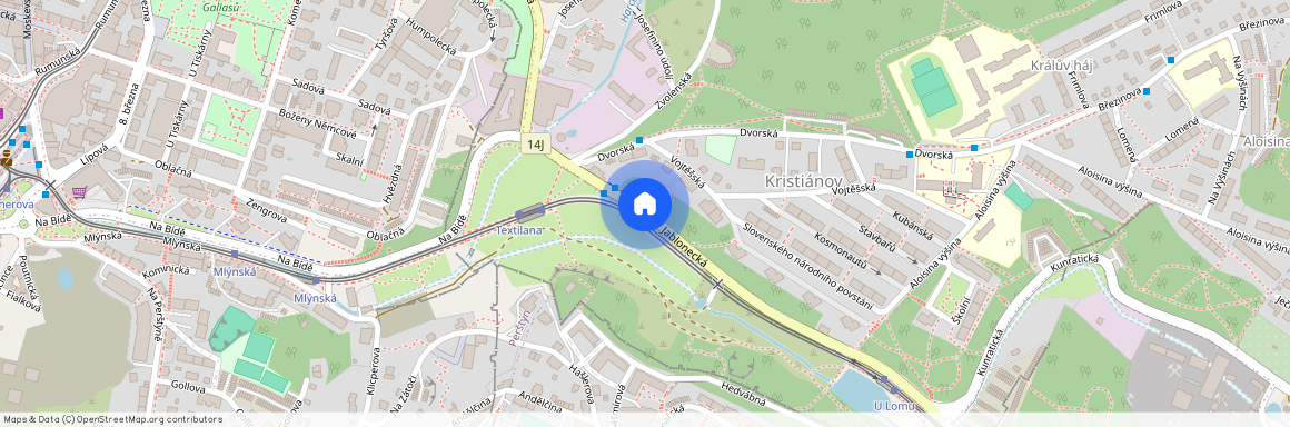 Jablonecká, Liberec - Rochlice u Liberce, Liberecký kraj