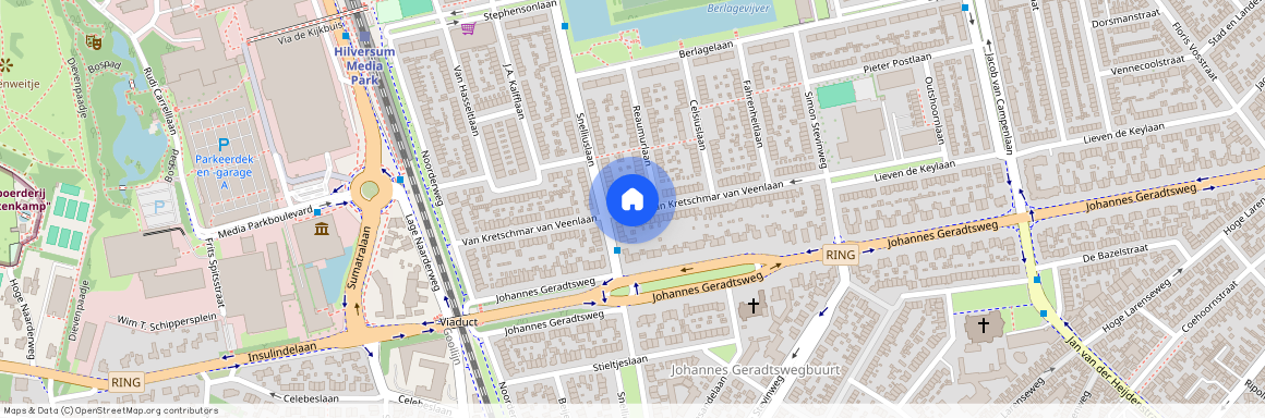 Noord, 1222 LW, Van Kretschmar van Veenlaan, Hilversum