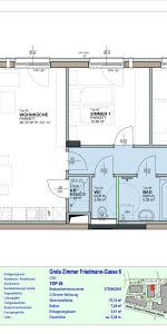 3-Zimmer-Wohnung mit Balkon, Top 6 - Foto 3