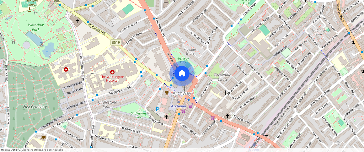 Vantage Point, Archway, London, N19