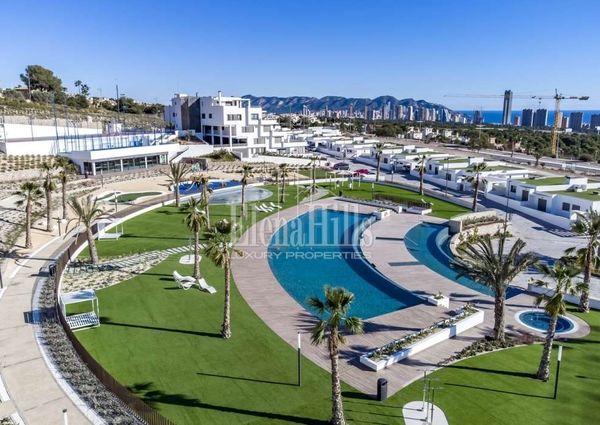 Luxury modern apartment in Sierra Cortina, Finestrat, Benidorm, Alicante