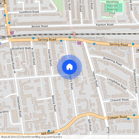 St. Botolphs Road, Worthing, West Sussex, BN11
