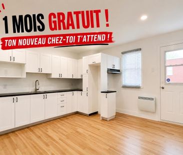 3.5 entièrement rénové dans Rosemont, 1er mois de loyer gratuit !! - Photo 1