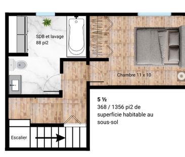 Logement 3 chambres à Val-David - Photo 3