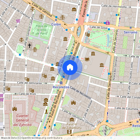 Calle de Villanueva, Madrid, Community of Madrid 28001