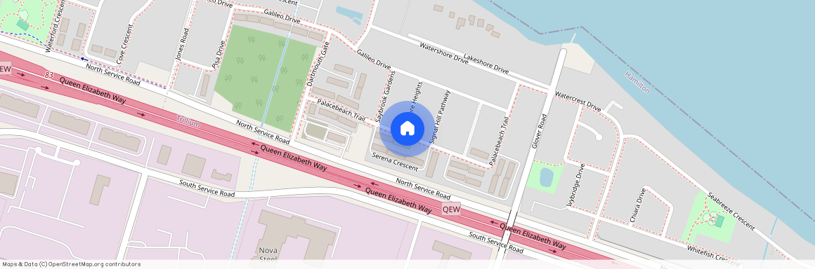 Palacebeach Trail, Hamilton