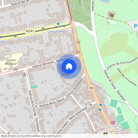 Avenue Montjoie - Montjoielaan 30, 1180 Uccle - Ukkel, Belgium