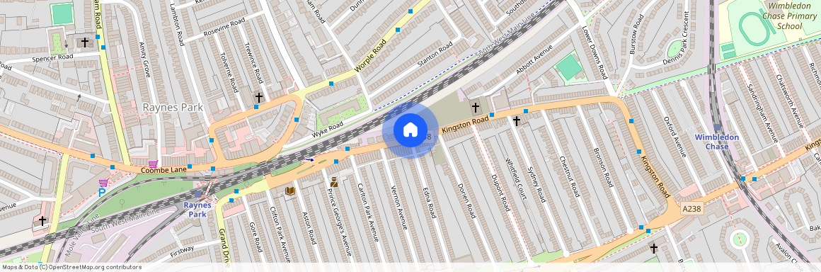 Kingston Rd, London SW20 8SA, United Kingdom