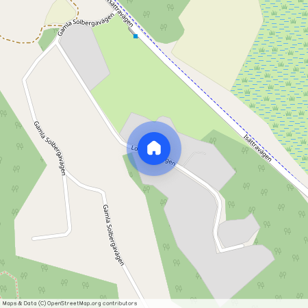 Lovisedalsstigen, Åkersberga