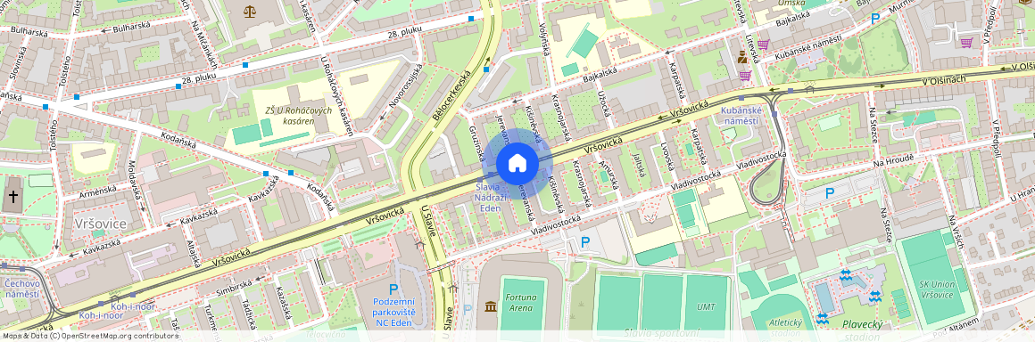 Jerevanská, Praha - Vršovice