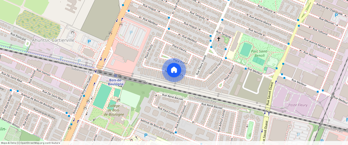 Terrasse Fleury, Ahuntsic-Cartierville, Ahuntsic-Cartierville, Ile de Montréal, H3L 3T3