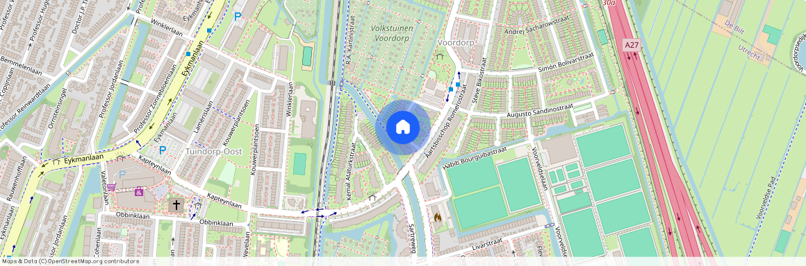 Voordorp en Voorveldsepolder, 3573 PH, Pal Maleterstraat, Utrecht