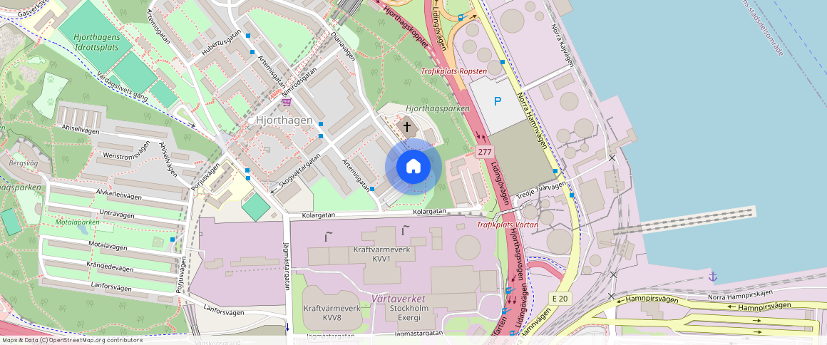 Dianavägen **, Hjorthagen