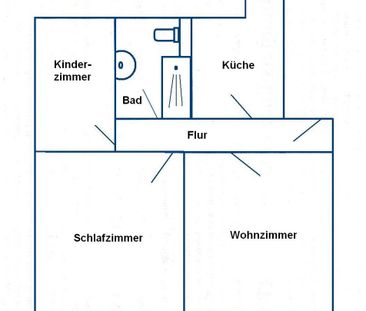 Gemütliche 3-Zi.-Wohnung im Zentrum von Döbeln - Foto 4