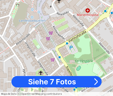 Schöne zwei Zimmer Wohnung mit Balkon in Aachen-Burtscheid zu vermi... - Foto 1