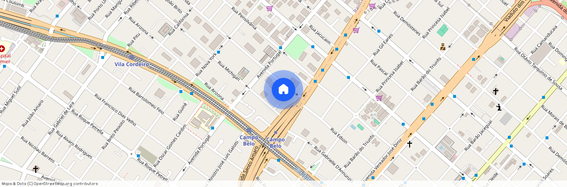 Rua Florida, 103 - Metro Campo Belo - Brooklin, São Paulo, São Paulo, 04565000
