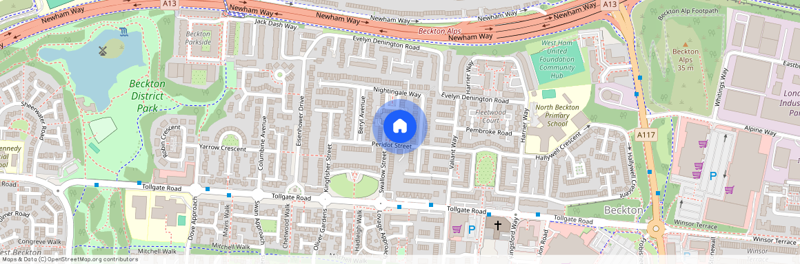 Stonechat Square, Beckton