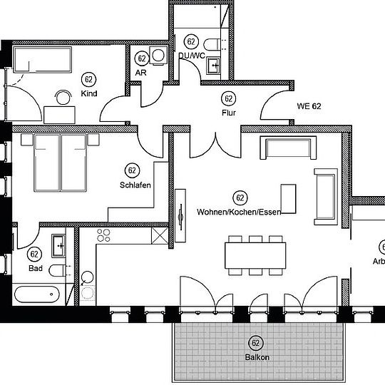 109 qm ERSTBEZUG IM EXKLUSIVEM CHEMNITZER KULTURPALAST - Foto 1