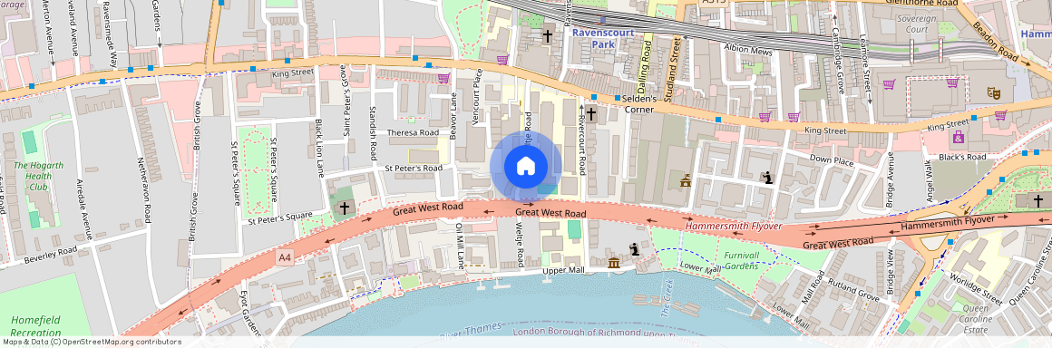 Weltje Road, London, W6