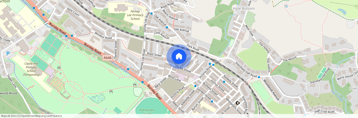 Bride Street, Todmorden OL14