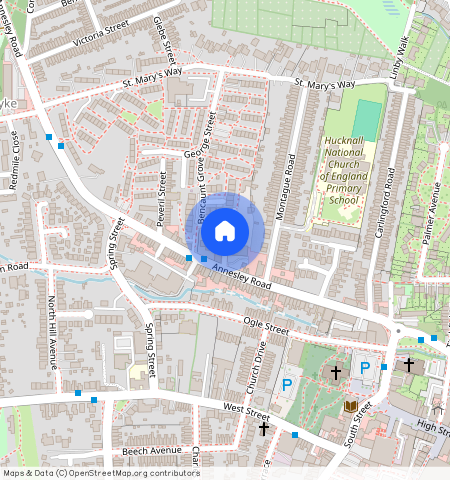 Allen Street, Nottingham, Hucknall