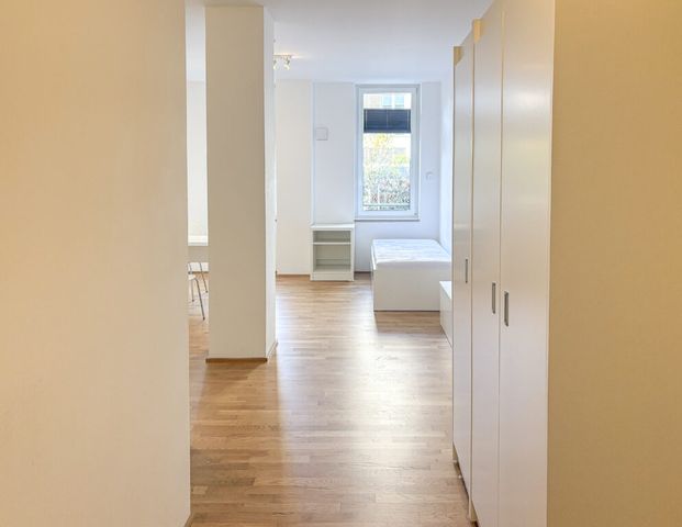 Teilmöbliertes 1-Zimmer-Apartment im Neubau - Photo 1
