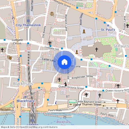 Wardrobe Pl, City of London, London EC4V 5AF