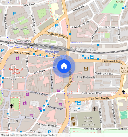 All inclusive bills studios at The Rex, ** Clarence Street Kingston Upon Thames KT1