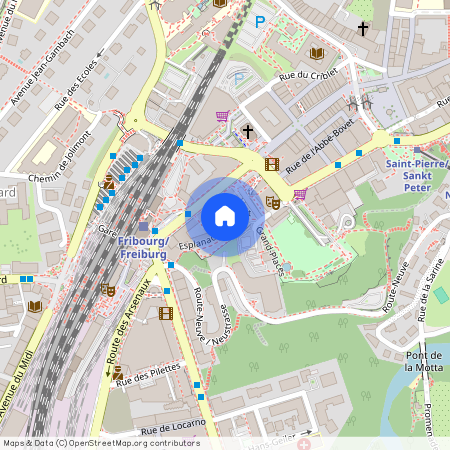 Avenue de la Gare 16, 1700 Fribourg