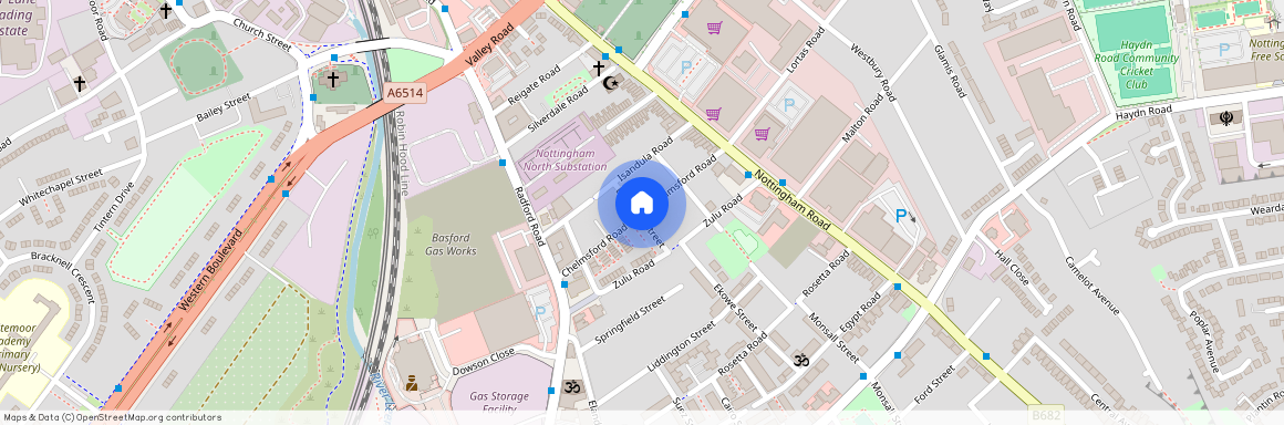 Chelmsford Road, Nottingham