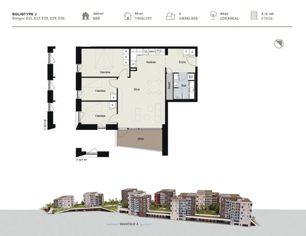 Søtorvet 4, 5. dør 4 - Photo 1