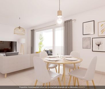 location Appartement T2 DE 46.39m² À BORDEAUX - Photo 2