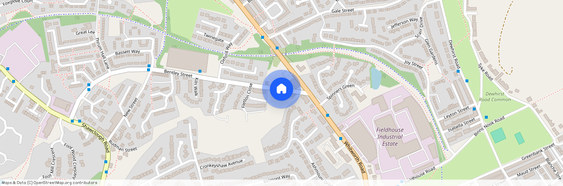 bentley street, shawclough, rochdale